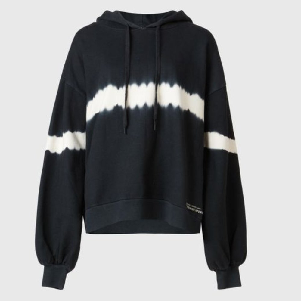 All Saints - Rihan Tie Dye Hoodie Sweatshirt 6229624 XS "Hope Springs Infernal"